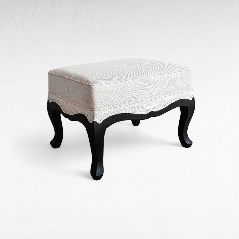 TEAK WOOD RELAX ARMCHAIR WITH UPHOLSTERY AND FOOTREST W72 |D70 |H103 cm