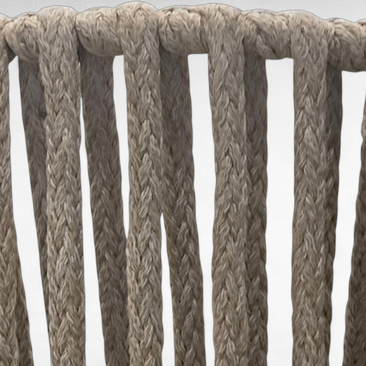 OAK WOOD DINING CHAIR WITH THICK COTTON ROPE W50 |D60 |H87 CM