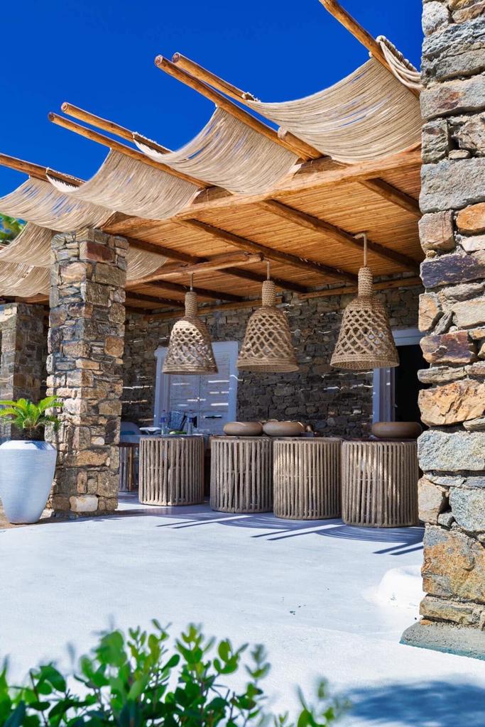 OAK WOOD DINING CHAIR WITH THICK COTTON ROPE W62 |D54 |H74 cm