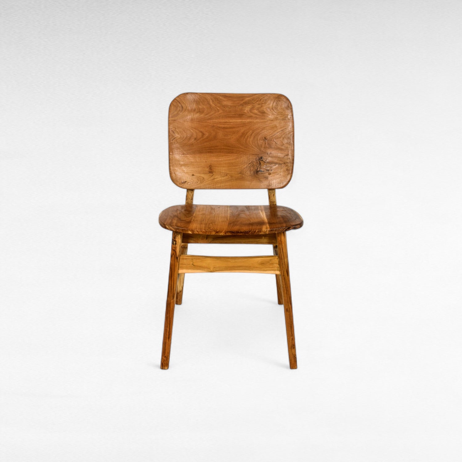 TEAK WOOD DINING CHAIR W45 |D50 |H80 CM