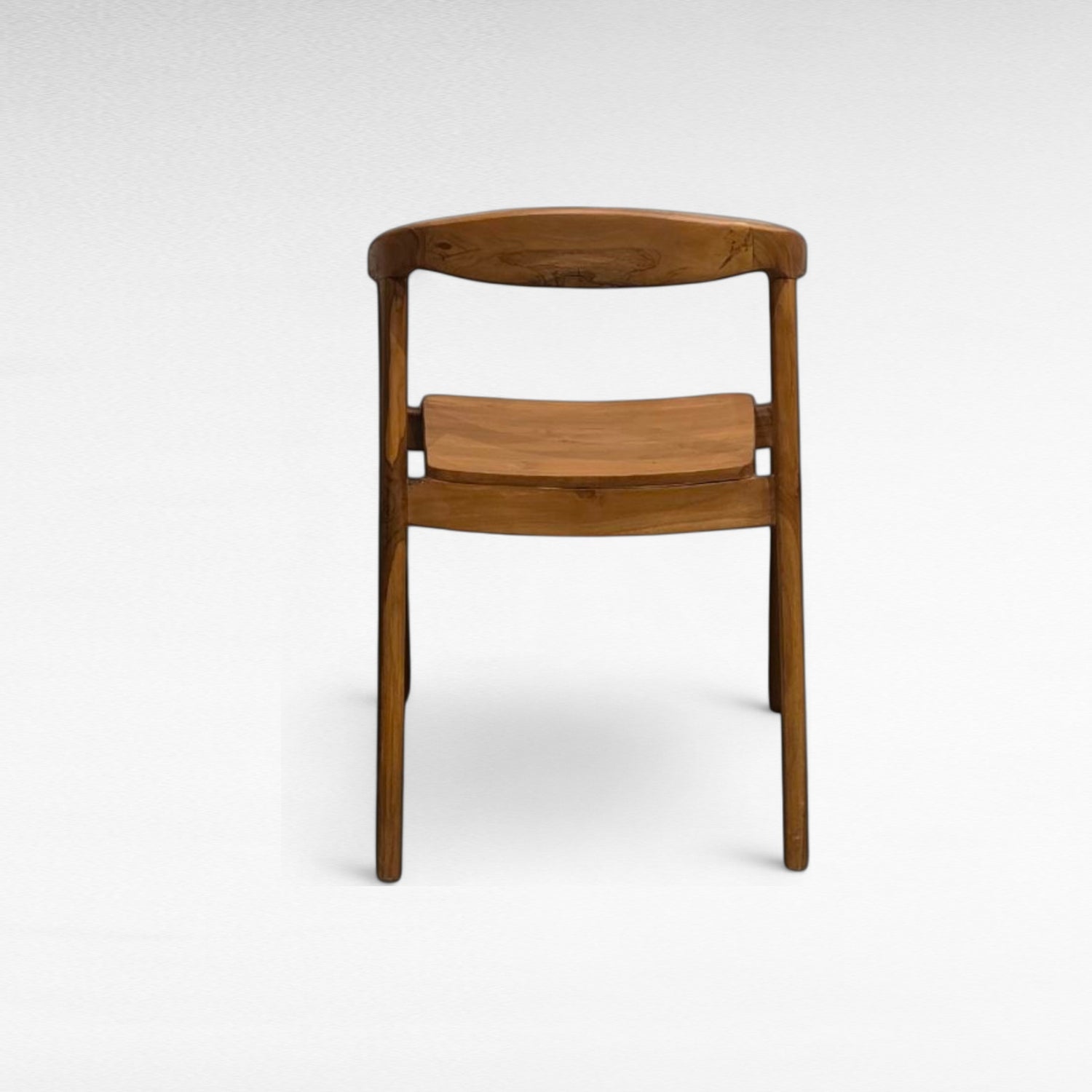 TEAK WOOD DINING CHAIR W54 |D53 |H75 cm
