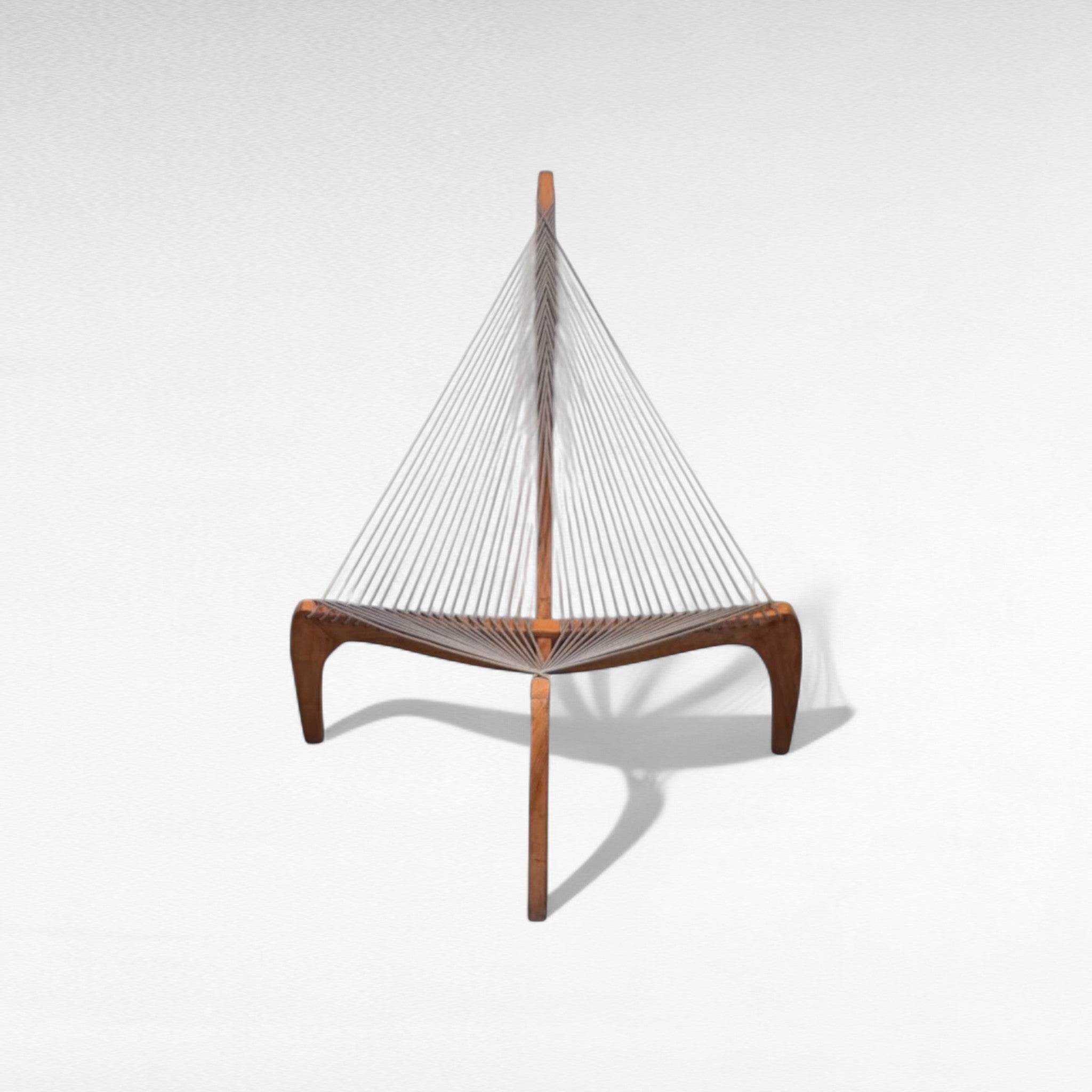 TEAK WOOD RELAX CHAIR WITH ROPE W110 |D85 |H130 CM – Chora Barefoot ...