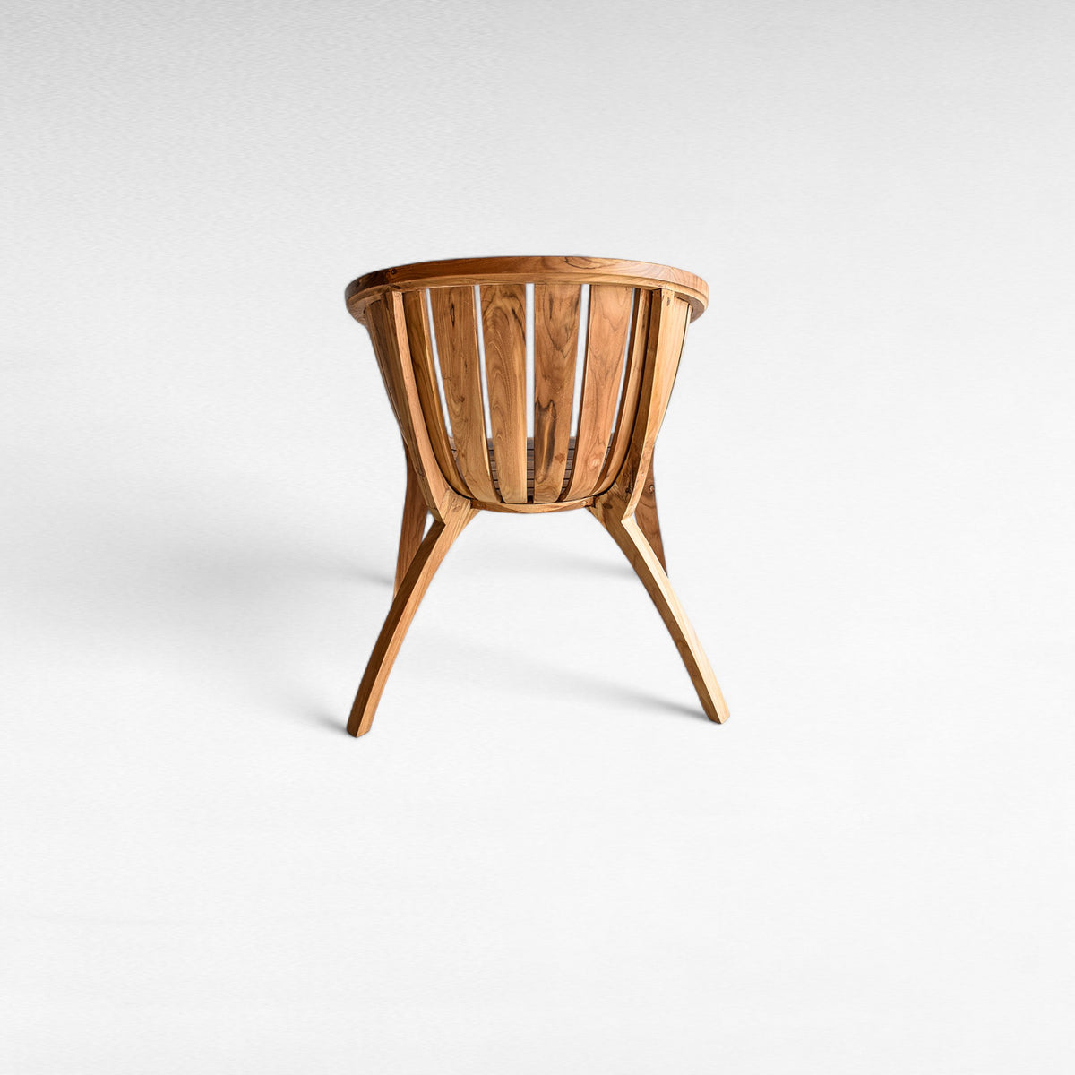 TEAK WOOD DINING CHAIR WITH CUSHION  W80 |D60 |H70 CM