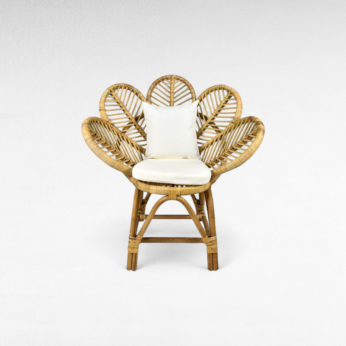 RATTAN RELAX CHAIR WITH CUSHION W90 |D64 |H100 CM