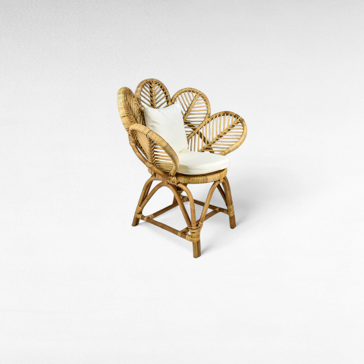 RATTAN RELAX CHAIR WITH CUSHION W90 |D64 |H100 CM