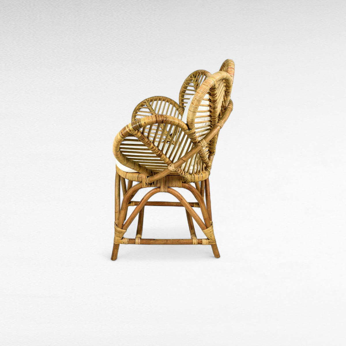 RATTAN RELAX CHAIR WITH CUSHION W90 |D64 |H100 CM