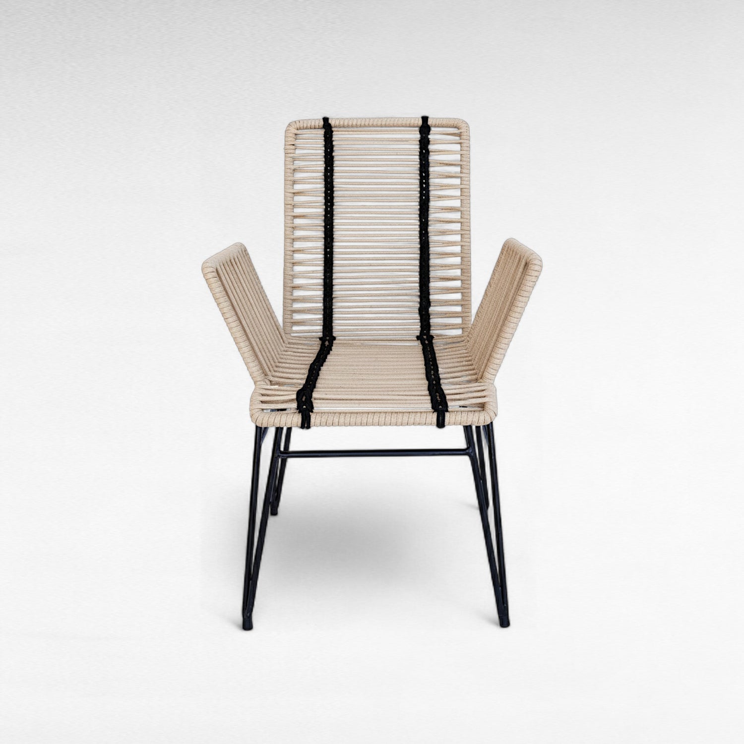 IRON FRAME DINING CHAIR WITH COTTON  W70 |D58 |H98 cm