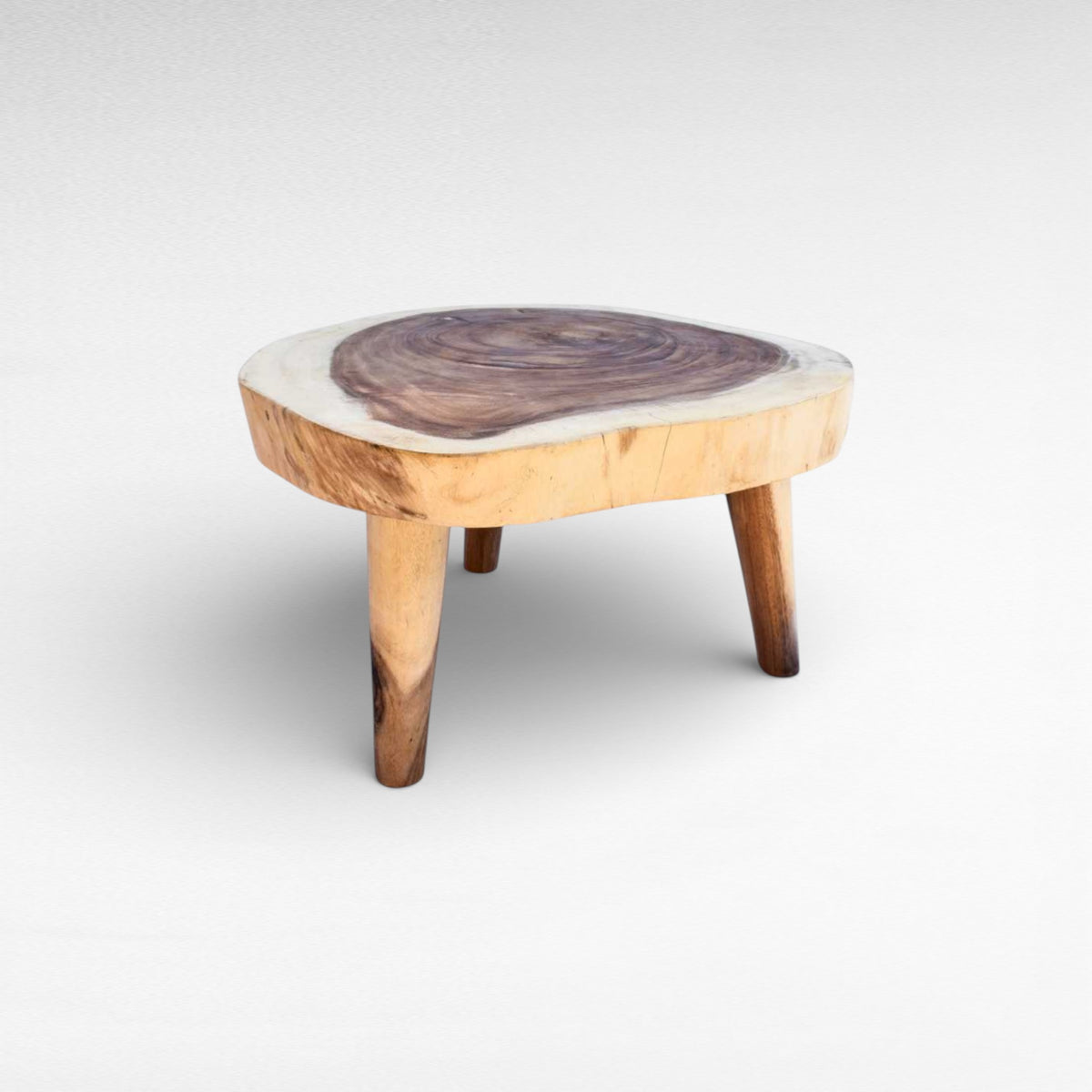 COFFEE TABLE SUAR WOOD NATURAL W90  |D70  |H45 CM