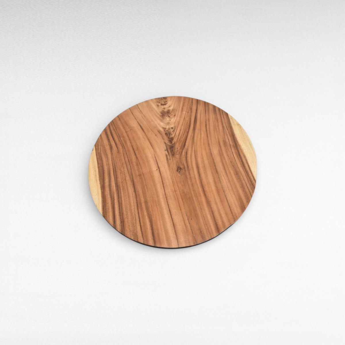COFFEE TABLE SUAR WOOD NATURAL & BLACK W75 |D75 |H45 CM