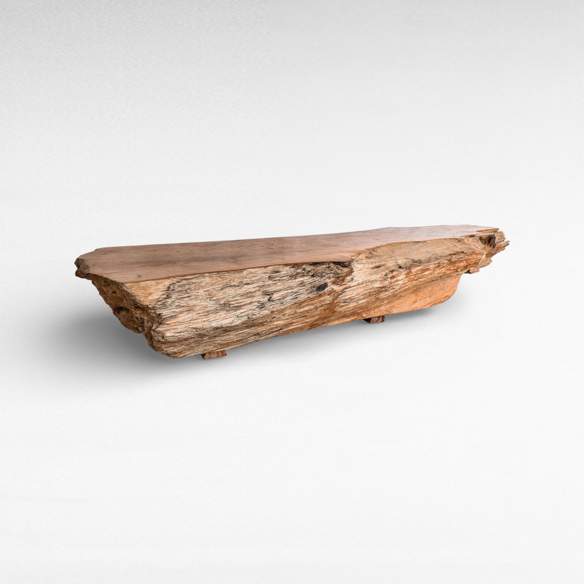 COFFEE TABLE TEAK WOOD NATURAL W270  |D90  |H50 cm