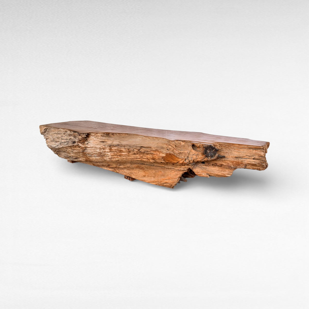 COFFEE TABLE TEAK WOOD NATURAL W270  |D90  |H50 cm