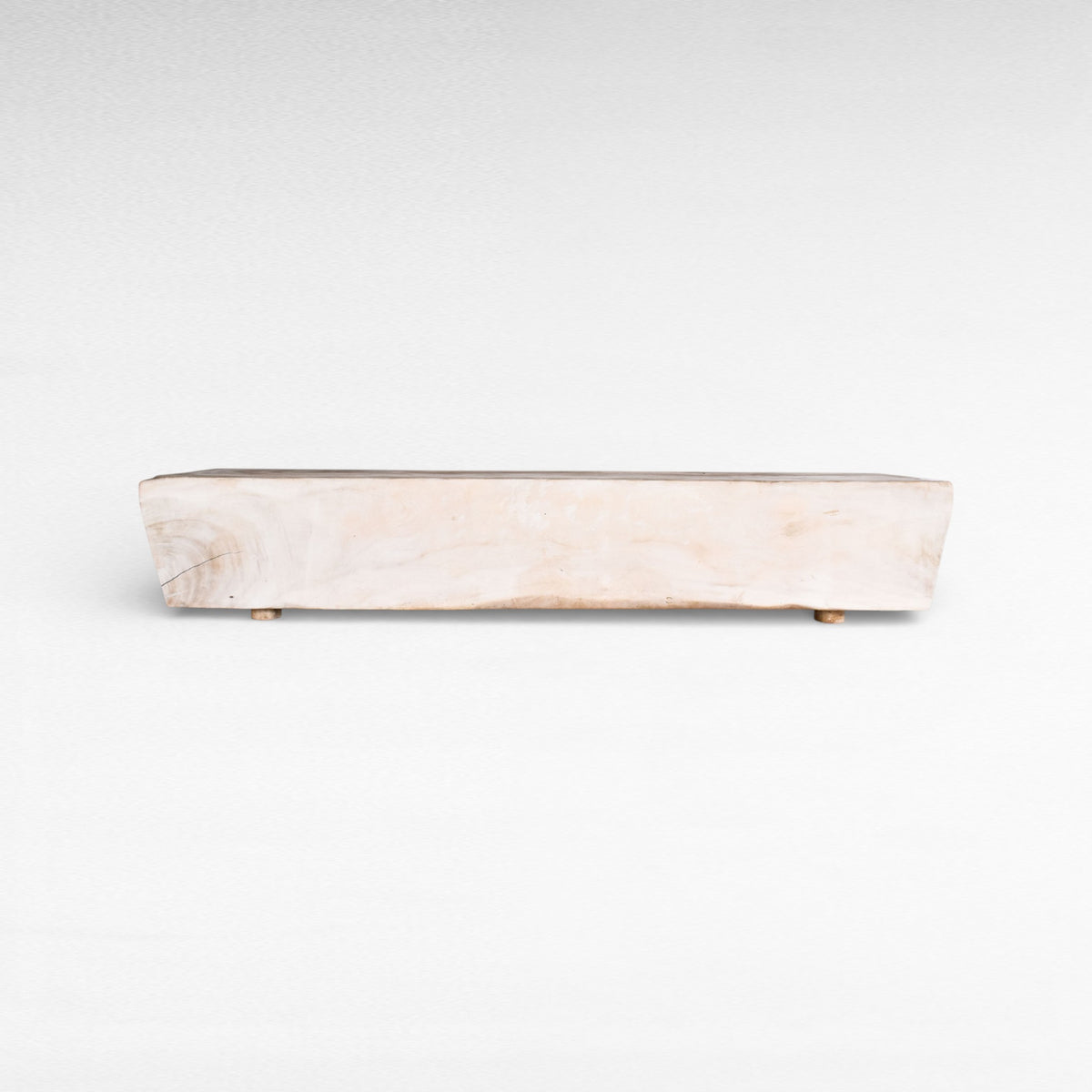 COFFEE TABLE SUAR WOOD BLEACHED W250  |D60  |H50 cm