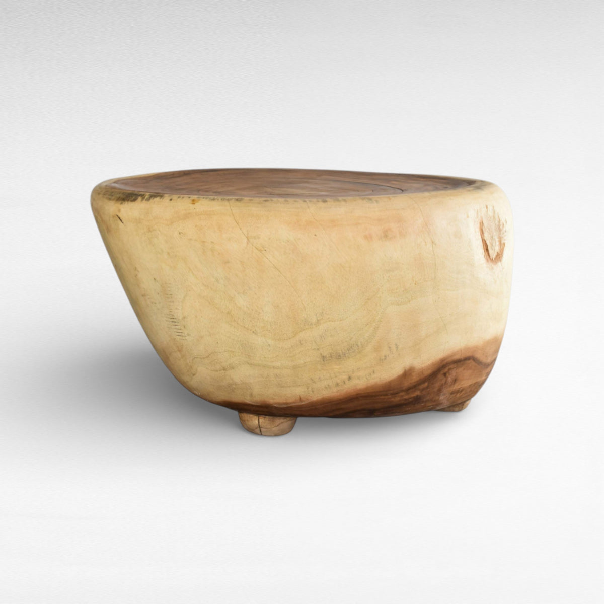 COFFEE TABLE SUAR WOOD NATURAL W100 |D110 |48 CM
