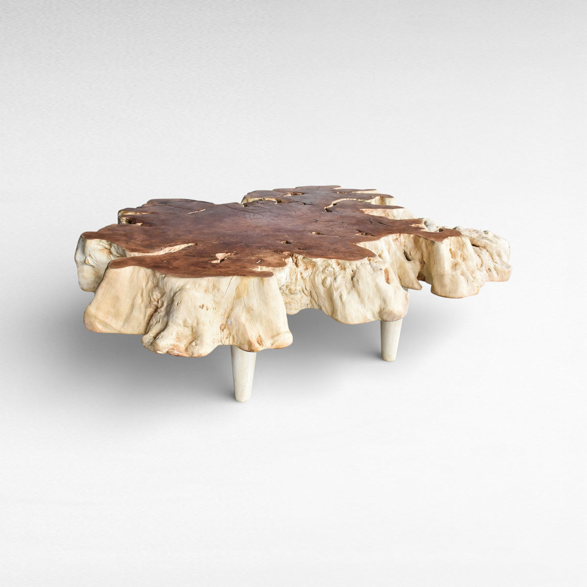 NATURAL COLOR LYCHEE COFFEE TABLE W150 |D100 |H45 cm