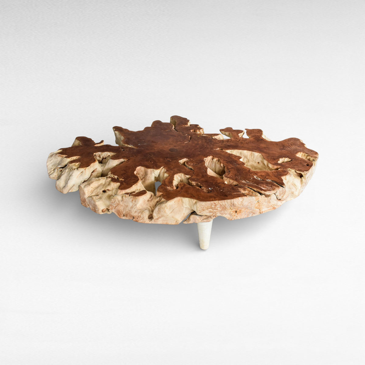 NATURAL COLOR LYCHEE COFFEE TABLE W150 |D100 |H45 cm