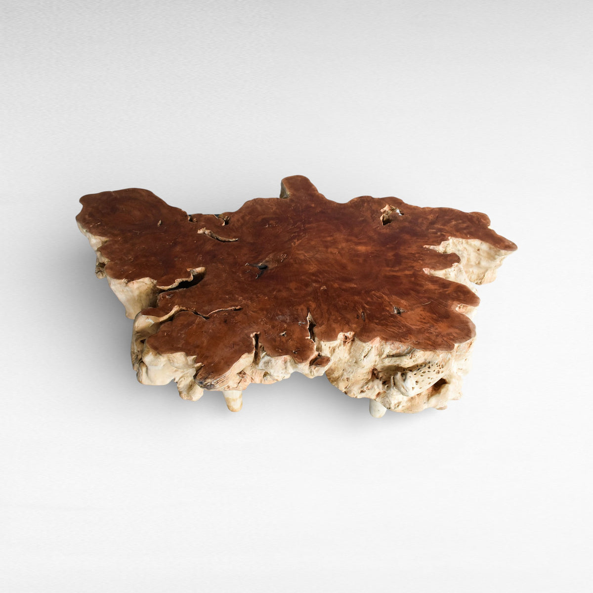 COFFEE TABLE LYCHEE WOOD NATURAL COLOR W144 |D144 |H45 cm