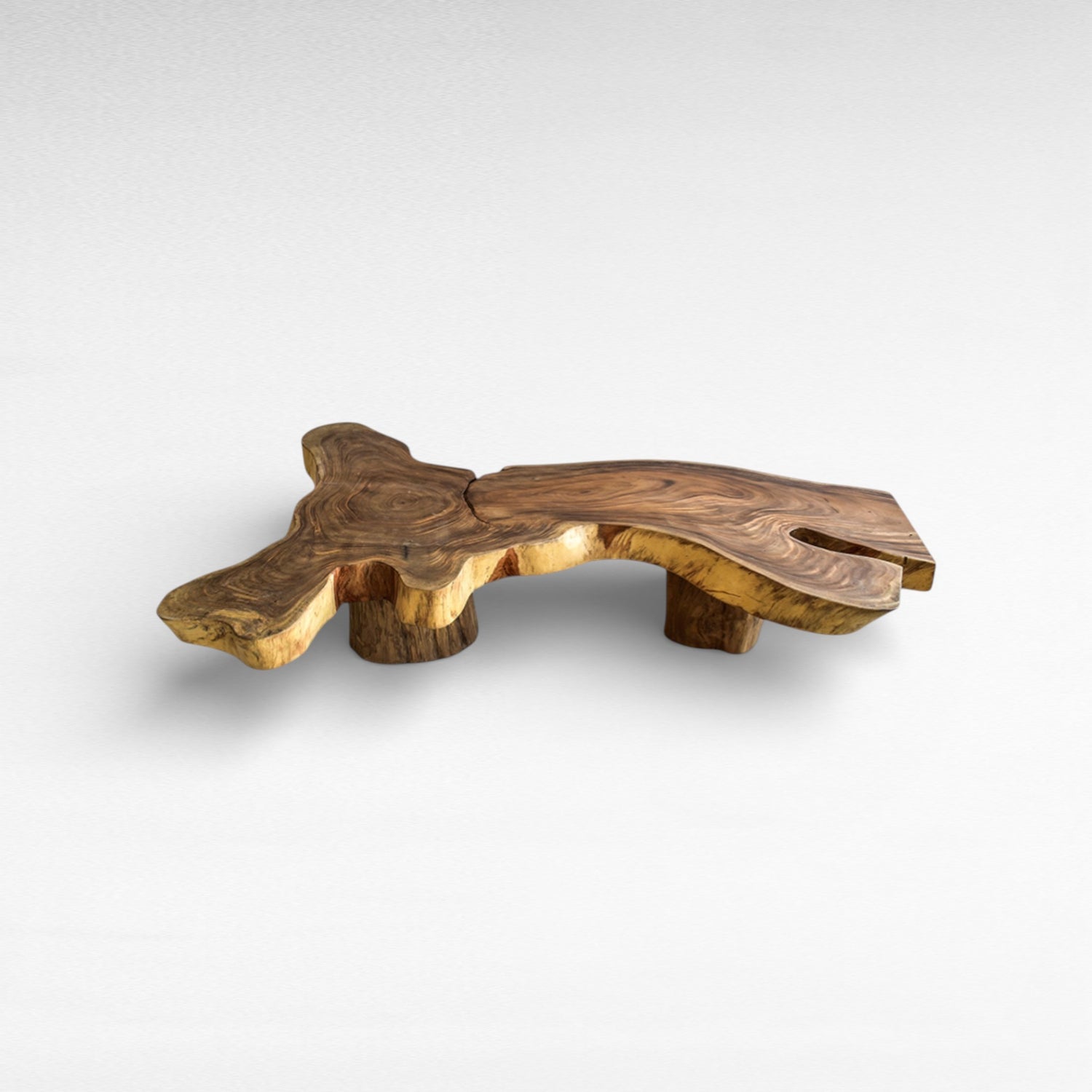 COFFEE TABLE SUAR WOOD W210 |D144 |H45 cm