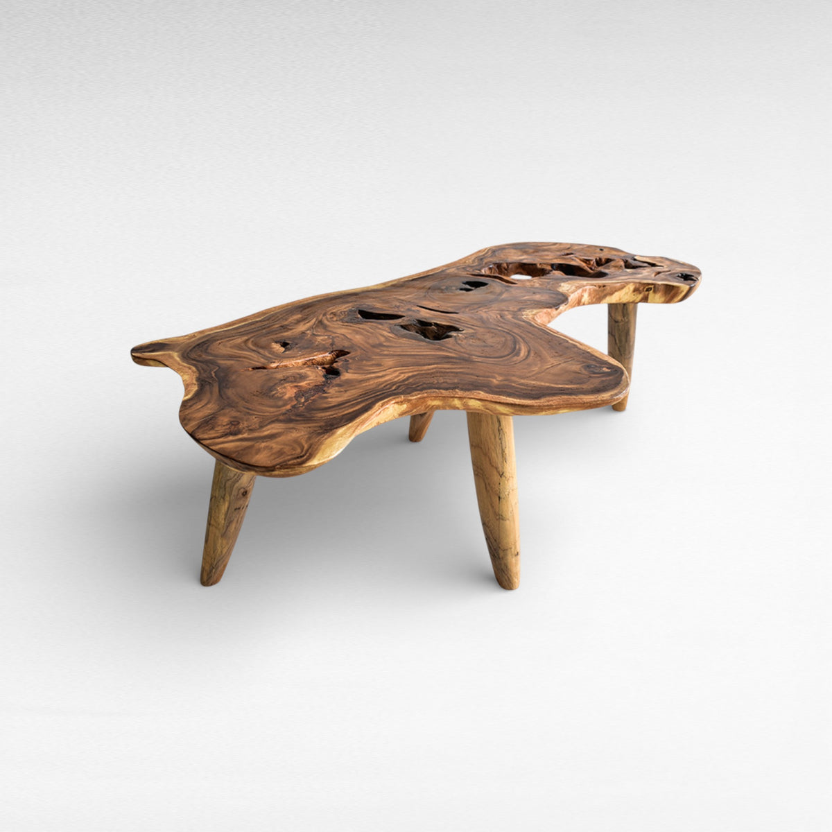 SUAR COFFEE TABLE NATURAL W140  |D100  |H45 cm