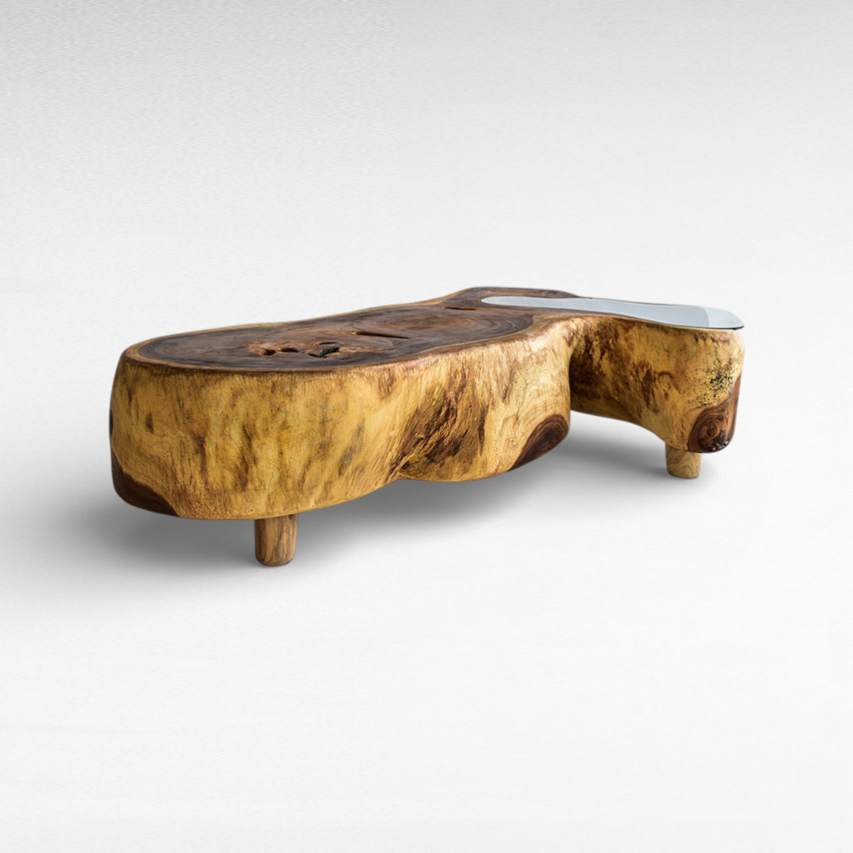 SUAR COFFEE TABLE GLASS W110 |D170 |H45 cm