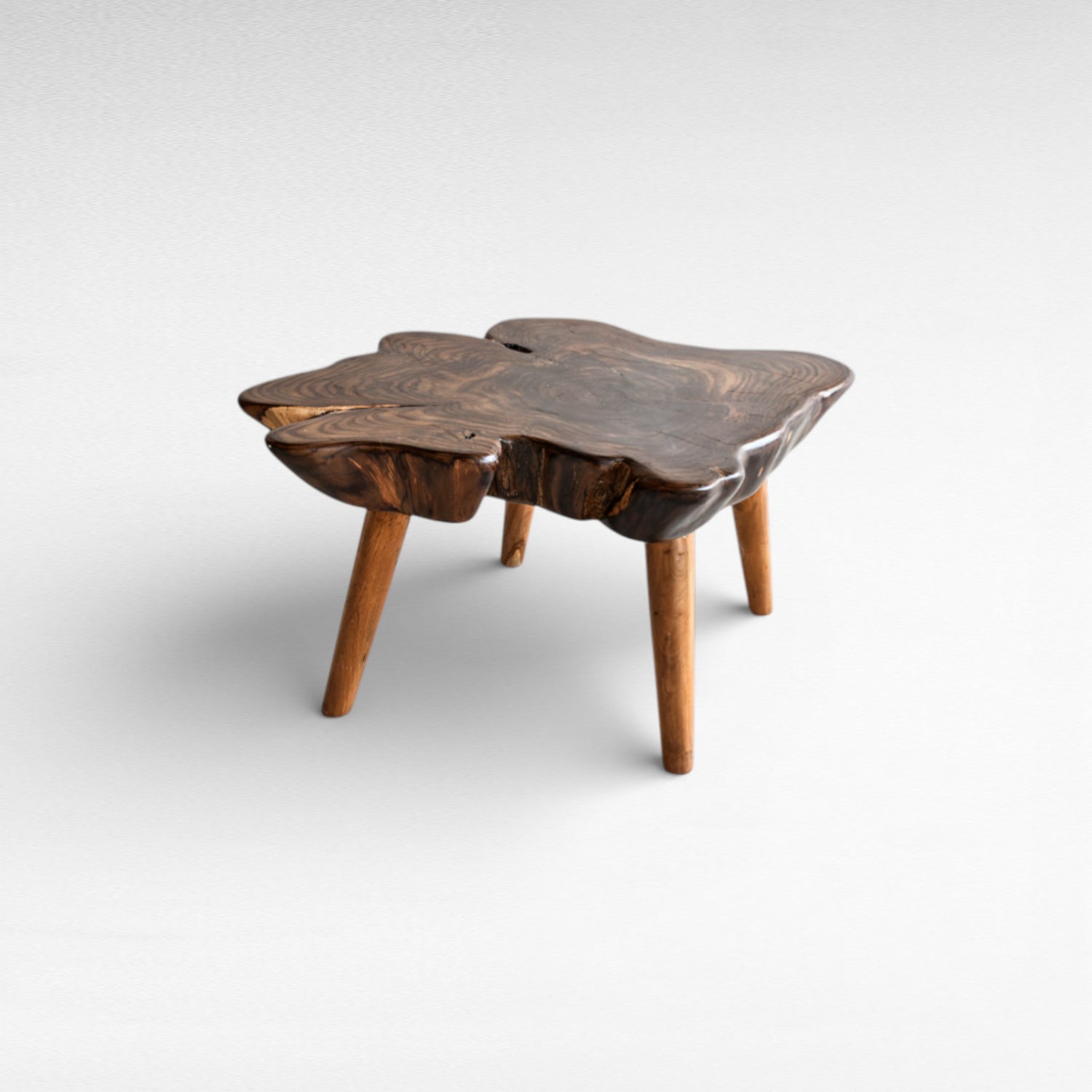 TAMARINE WOOD COFFEE TABLE W80  |D60  |H45 cm