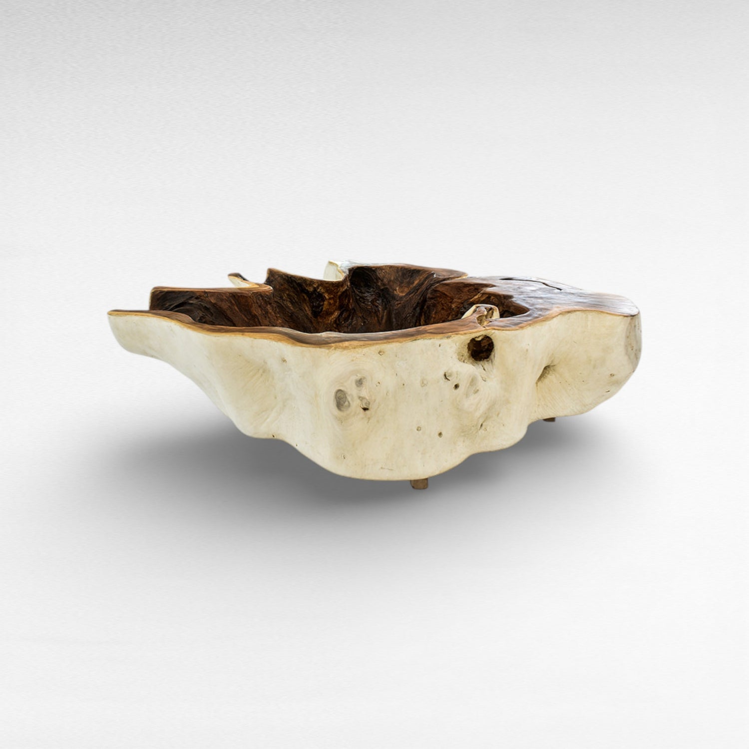 SUAR COFFEE TABLE WITH GLASS W177 |D140 |H45 cm