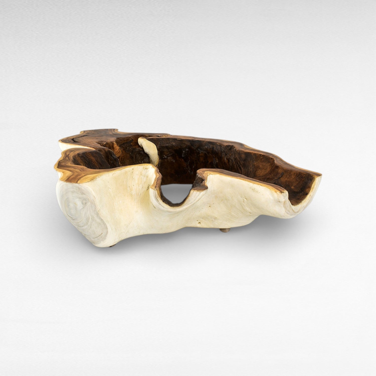 SUAR COFFEE TABLE WITH GLASS W177 |D140 |H45 cm