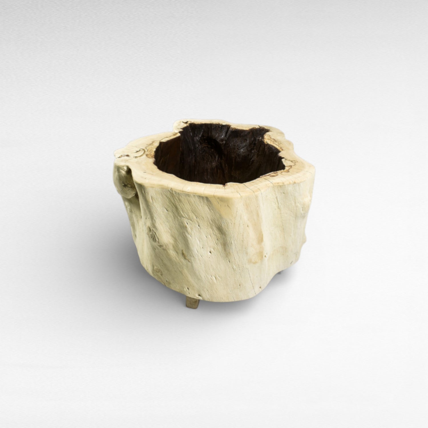 TAMARINE COFFEE TABLE W/ GLASS W70  |D70  |H45 cm