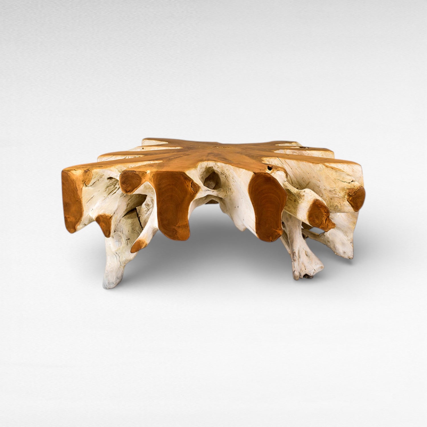 COFFEE TABLE WITH GLASS W100  |D100  |H45 cm