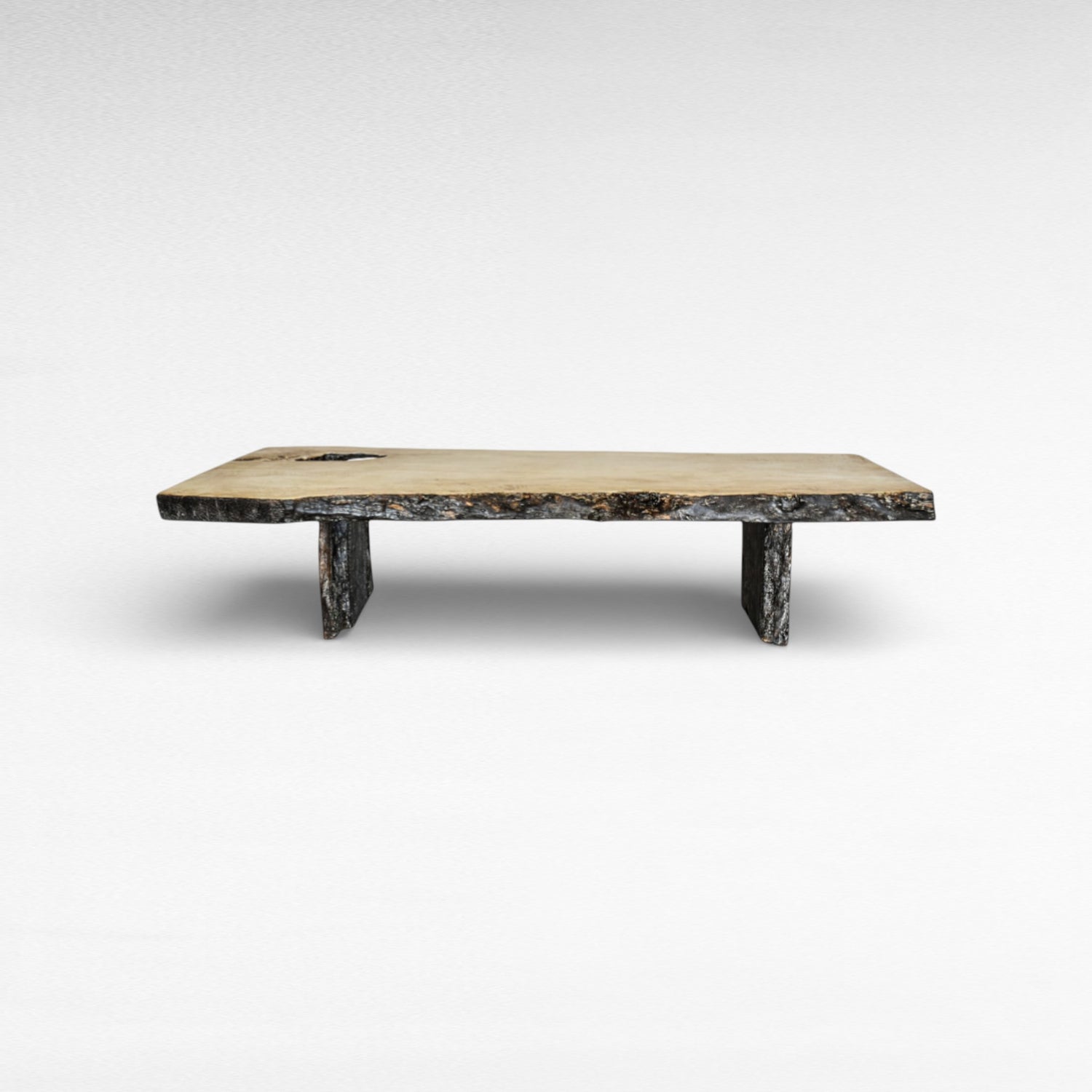 LYCHEE WOOD COFFEE TABLE W200  |D80  |H45 CM