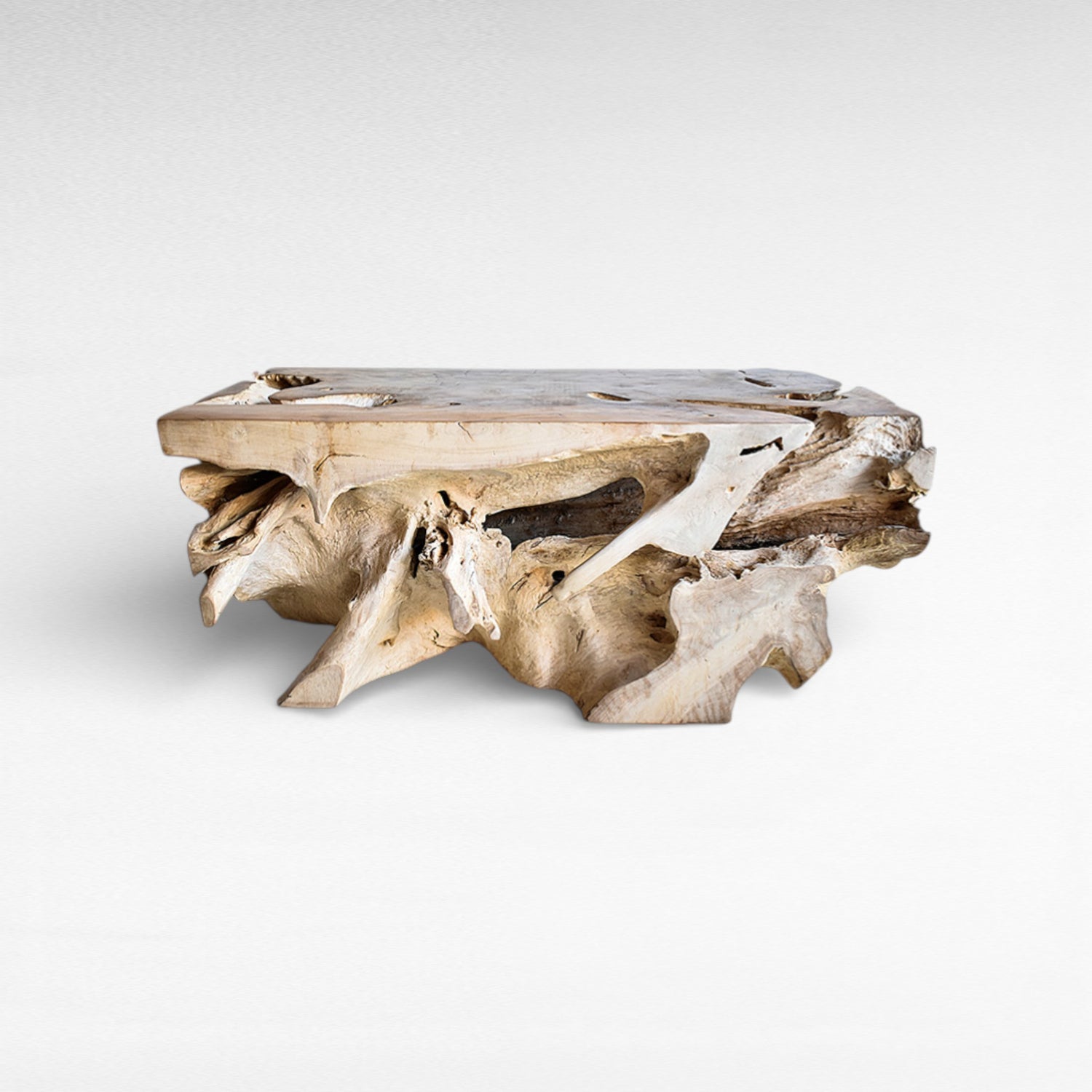 NATURAL COLOR SUAR WOOD COFFEE TABLE W100 |D70 |H45 CM