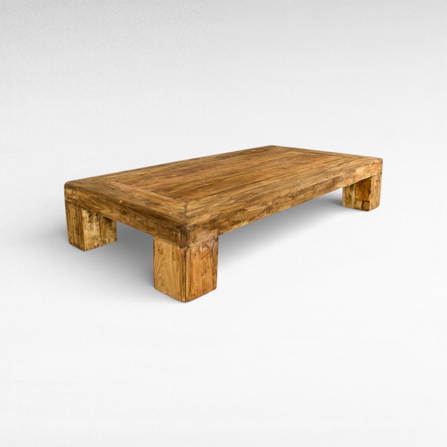 COFFEE TABLE TEAK WOOD W200  |D100  |H45 cm