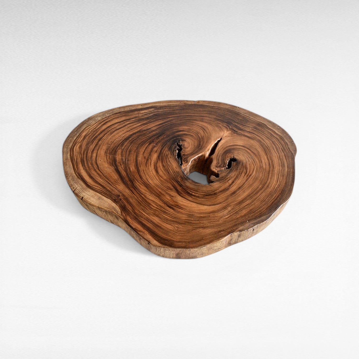 SUAR WOOD COFFEE TABLE W110  |D90  |H45 cm