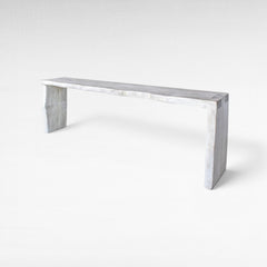 BLEACHED TEAK CONSOLE TABLE 240x45x85cm - Chora Mykonos