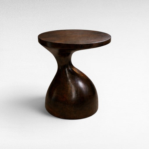 LYCHEE WOOD SIDE TABLE W40 |D40 |H50 CM
