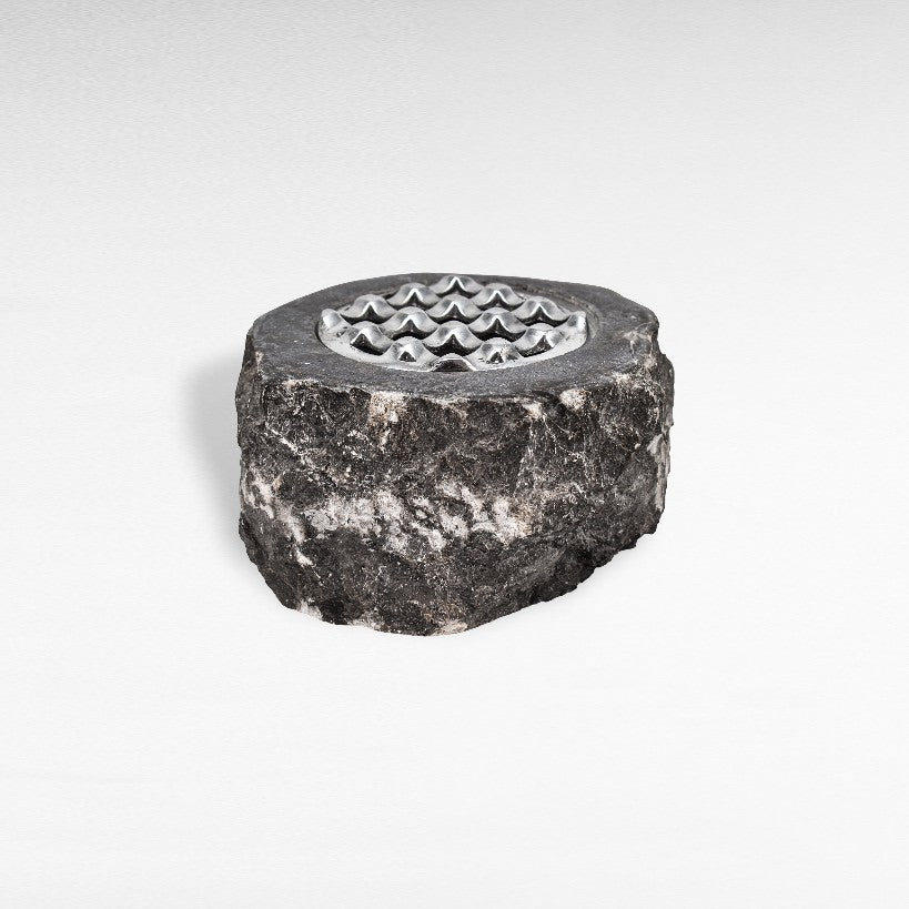 ASHTRAY STONE DARK GREY