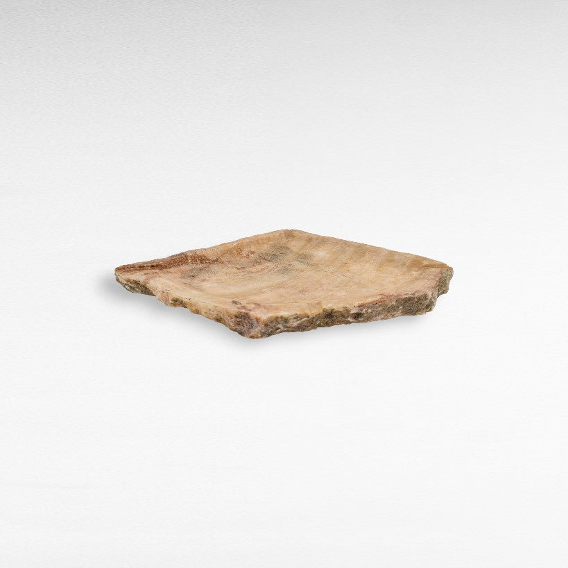 ASHTRAY ONYX BEIGE W29 |D30 |H3 CM