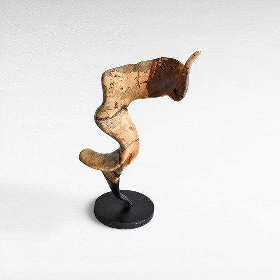 SCULPTURED WOOD NATURAL - Chora Mykonos