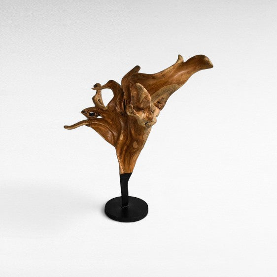 SCULPTURED WOOD NATURAL - Chora Mykonos