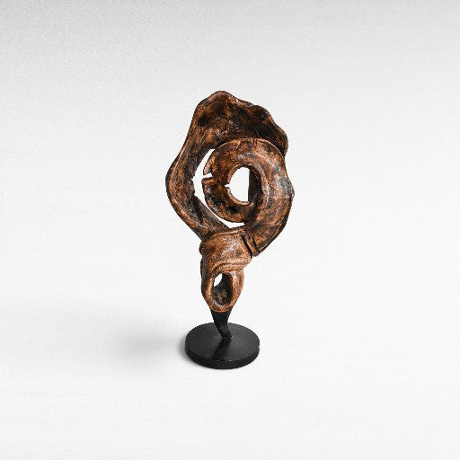 SCULPTURED WOOD NATURAL DECO 60x35x130cm - Chora Mykonos