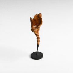 SCULPURED NATURAL WOOD DECO - Chora Mykonos