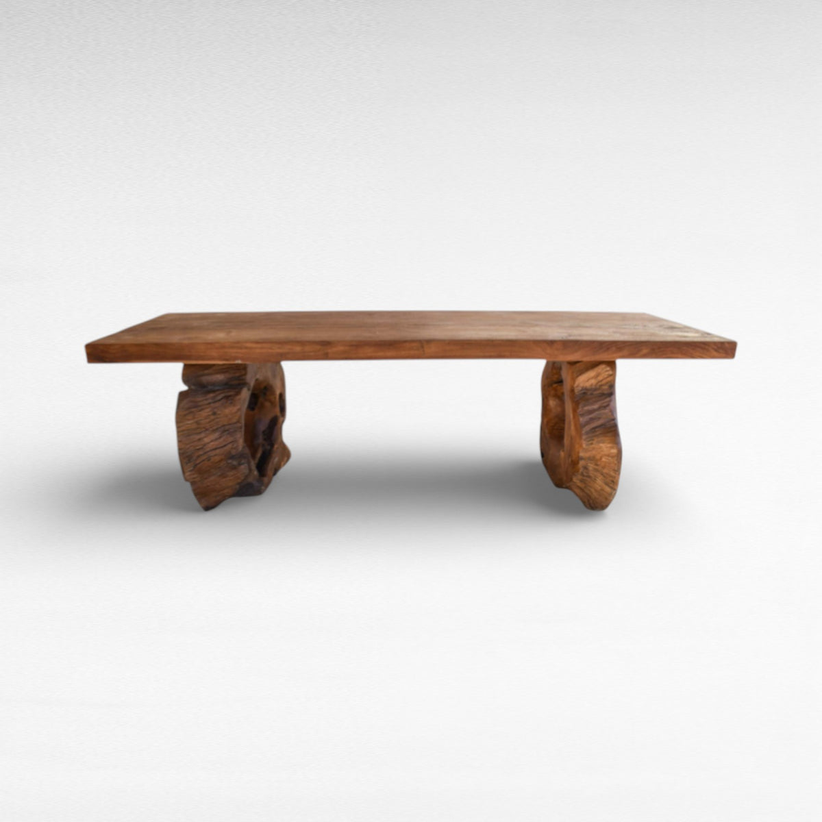 DINING TABLE TEAK WOOD NATURAL L260 | W90 |80 cm