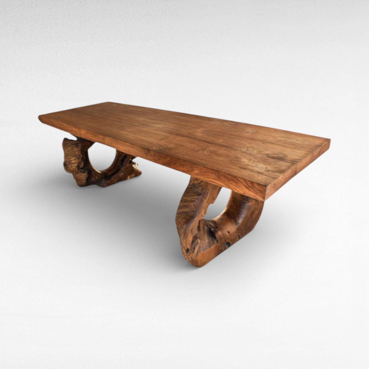 DINING TABLE TEAK WOOD NATURAL L260 | W90 |80 cm