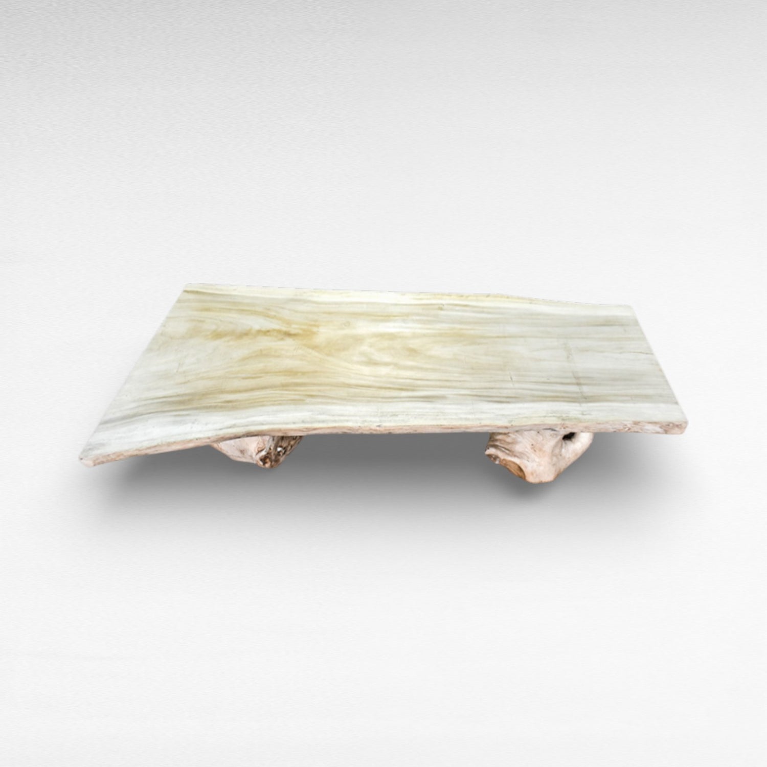 DINING TABLE TEAK WOOD BLEACHED L300 | W150 | H80 cm
