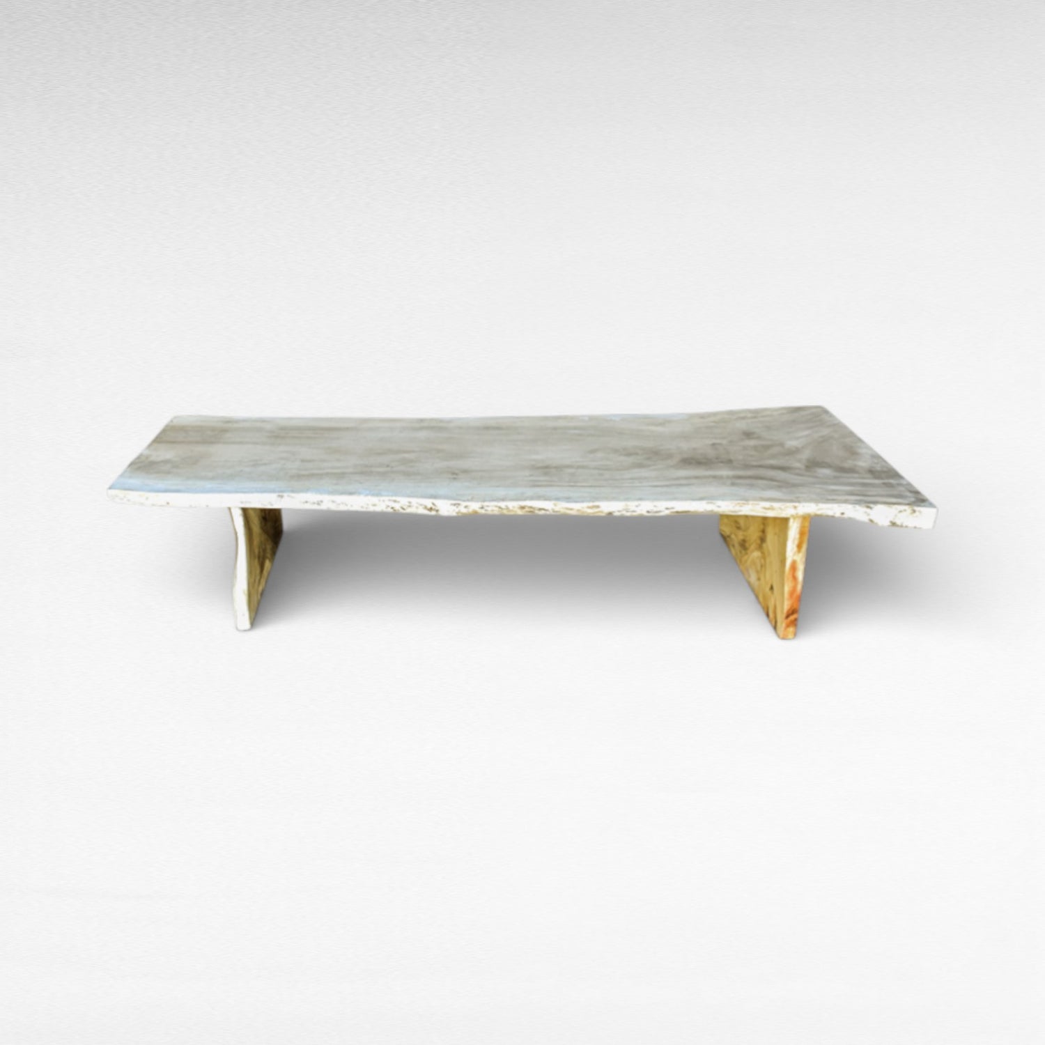 DINING TABLE SUAR WOOD BLEACHED L400 | W130 | H80 cm