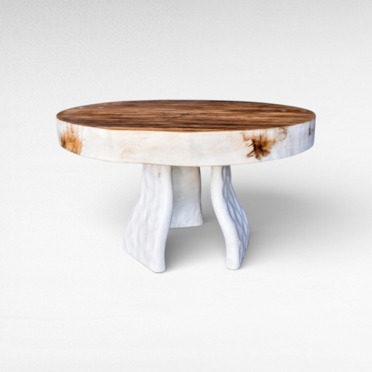 CARVED DINING ROUND TABLE Φ140 |H80 cm
