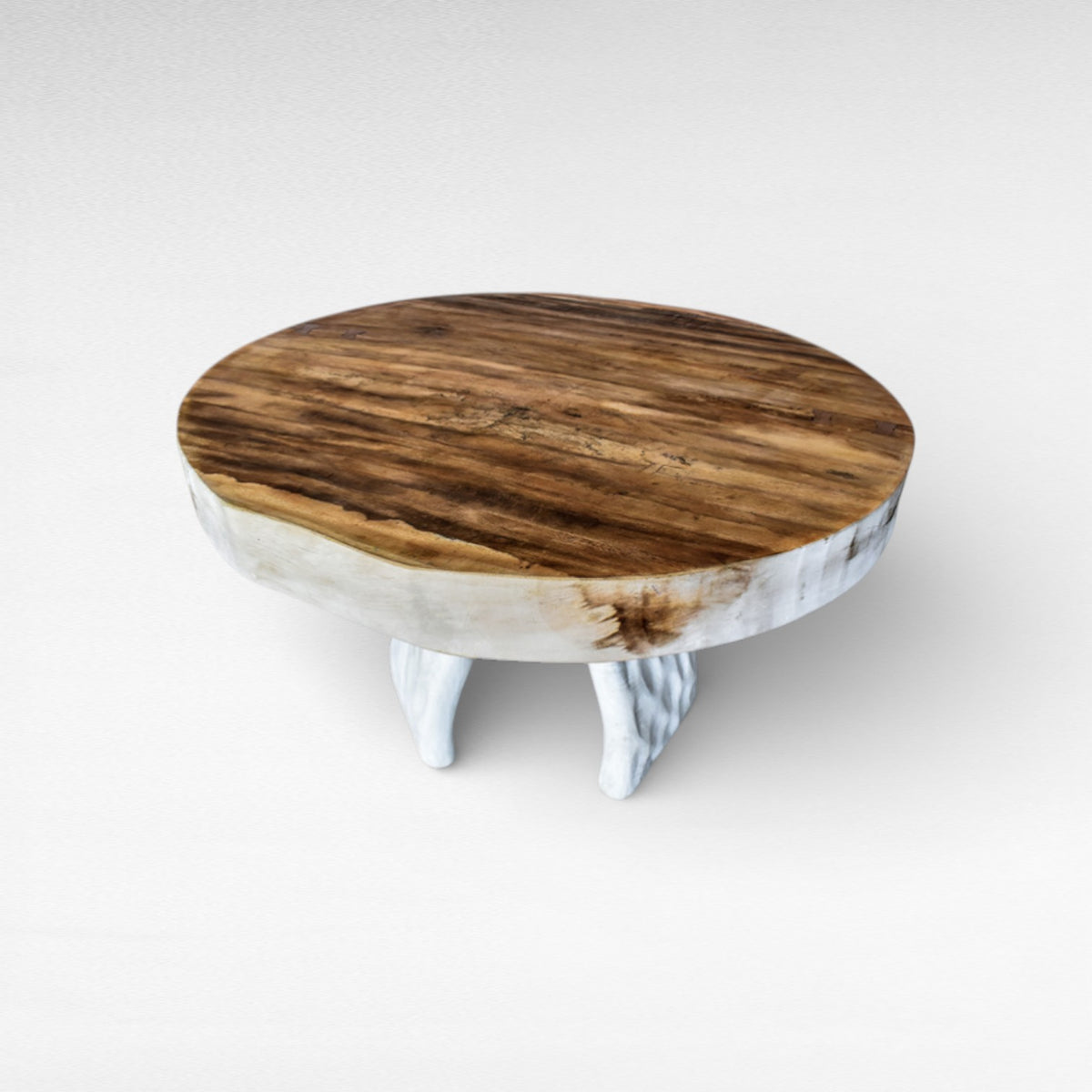 CARVED DINING ROUND TABLE Φ140 |H80 cm