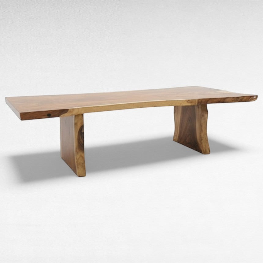 DINING TABLE SUAR WOOD NATURAL W300 |D120 |H78 CM