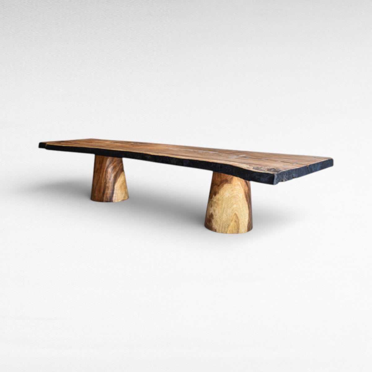 SUAR WOOD NATURAL n GREY  L400 | W120 | H80 cm
