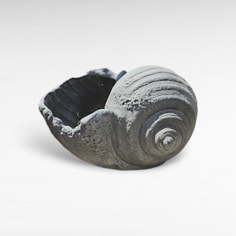 STONE POT SNAIL W70 |D65 |H40 CM