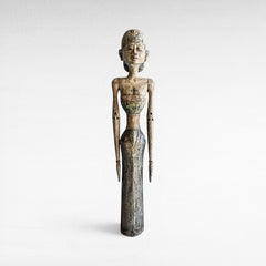STATUE WITH ANTIQUE FINISH 21x14x100 - Chora Mykonos